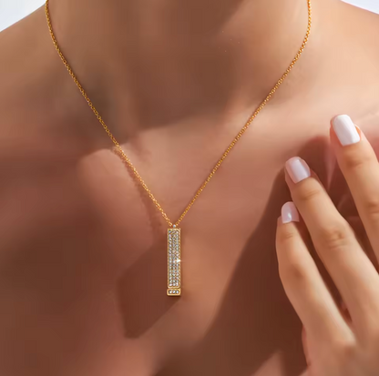 "I Love You" Halskette